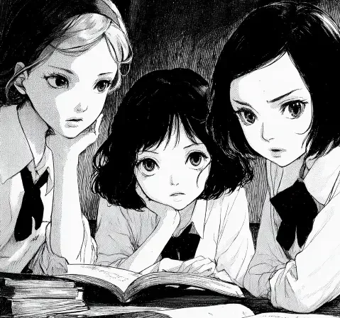 漫画榜单热度数据排列的示意